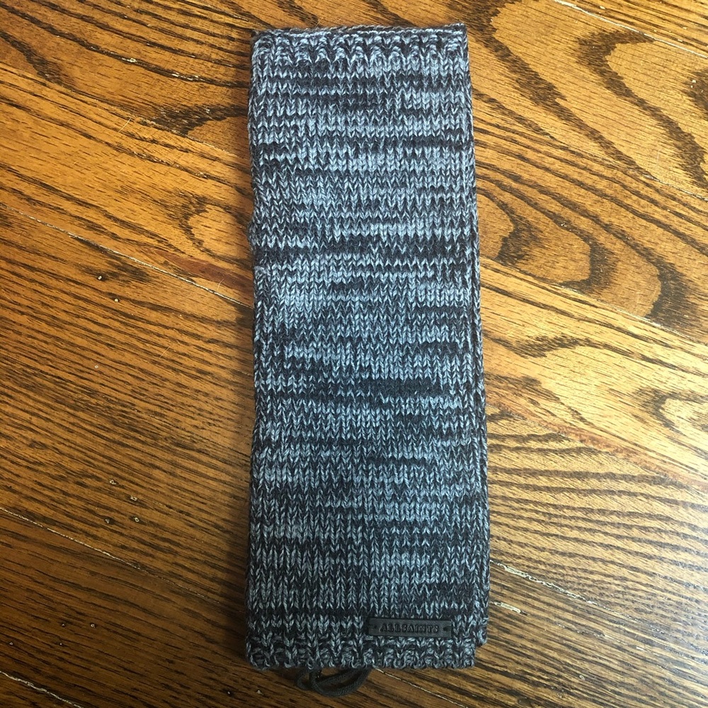 All Saints Marled Armwarmer Grey Marl New - Picture 2 of 6